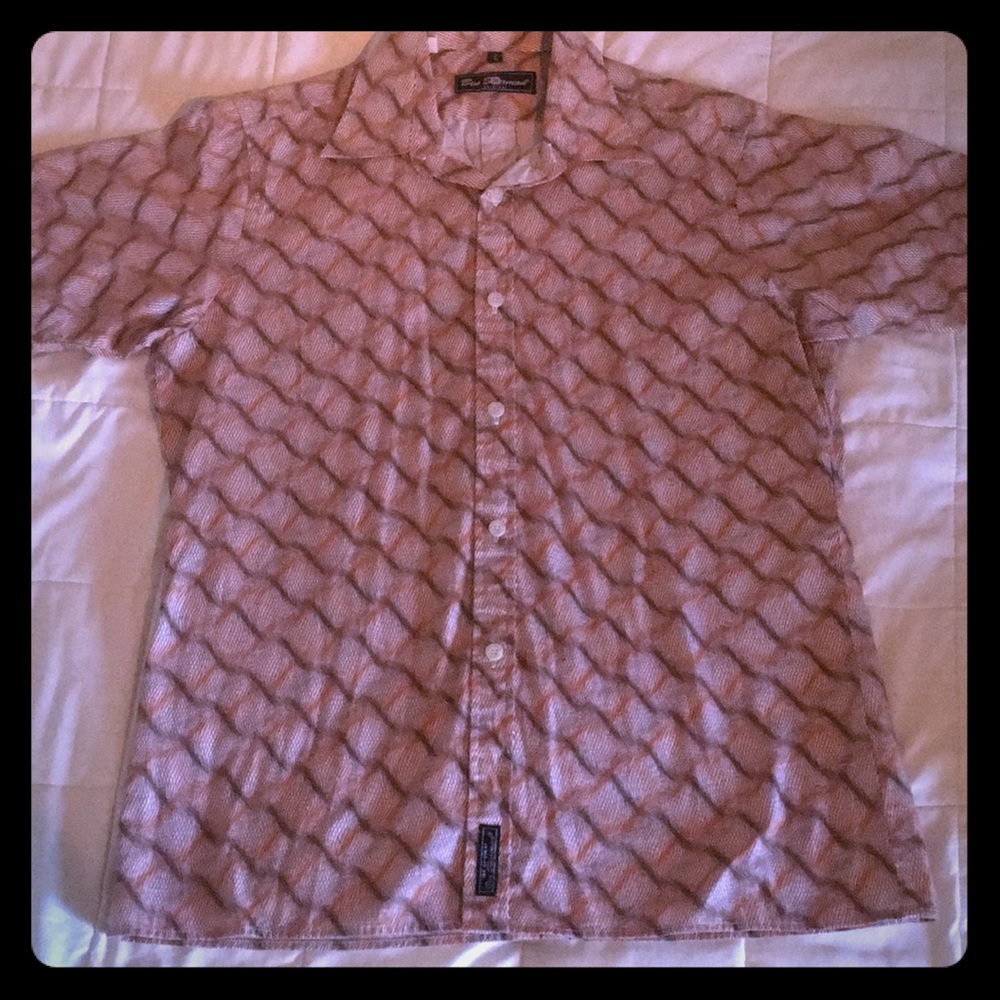 Men’s Ben Sherman geometric design dress shirt